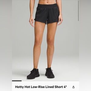 Hotty Hot Low-Rise Lined Short 4inch